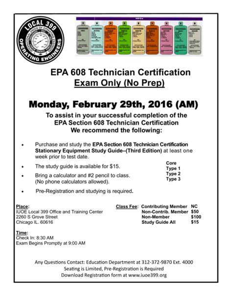 EPA Section 608 .